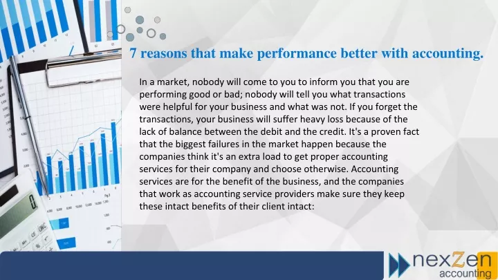 7 reasons that make performance better with