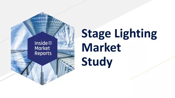 stage lighting market study