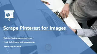 scrape pinterest for images