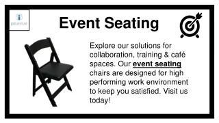 event seating