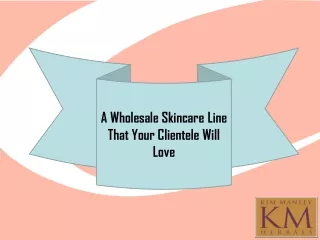 A Wholesale Skincare Line That Your Clientele Will Love