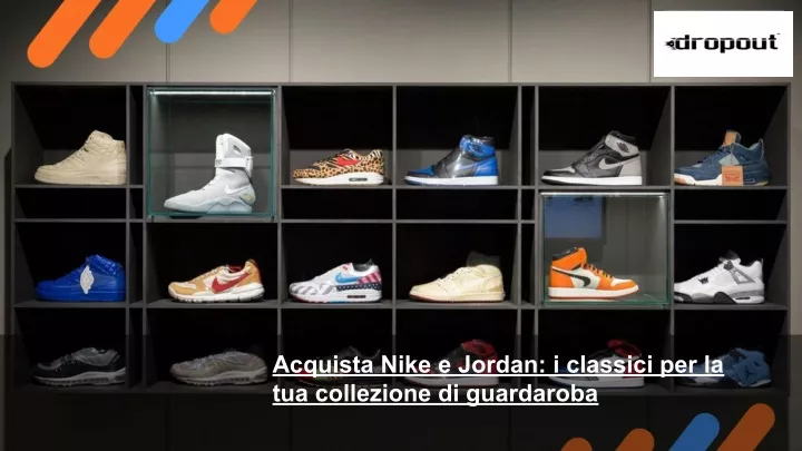 acquista nike e jordan i classici