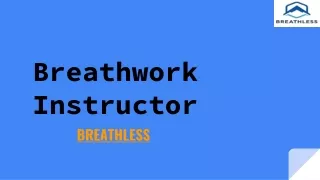 breathwork instructor