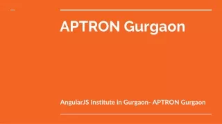 aptron gurgaon