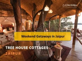 Tree House Resort Jaipur | Weekend Getaway in Jaipur