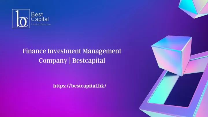 finance investment management company bestcapital