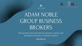 Adam Noble Group Business Brokers