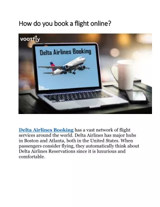How do you book a flight online?