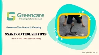 greencare pest control cleaning