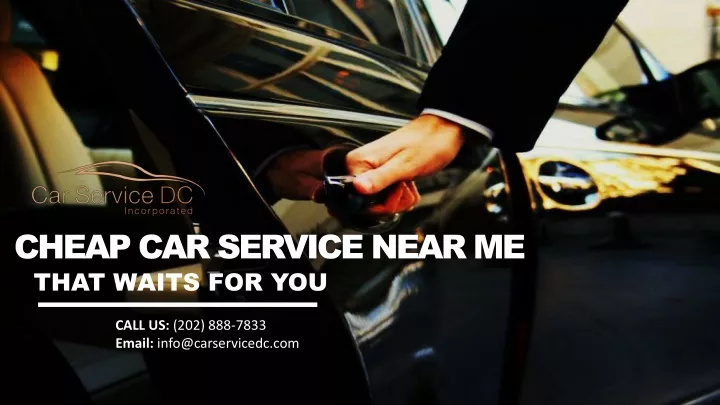 cheap car service near me that waits for you