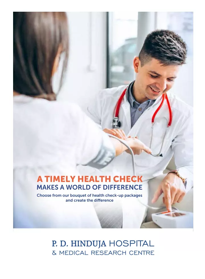 a timely health check makes a world of difference