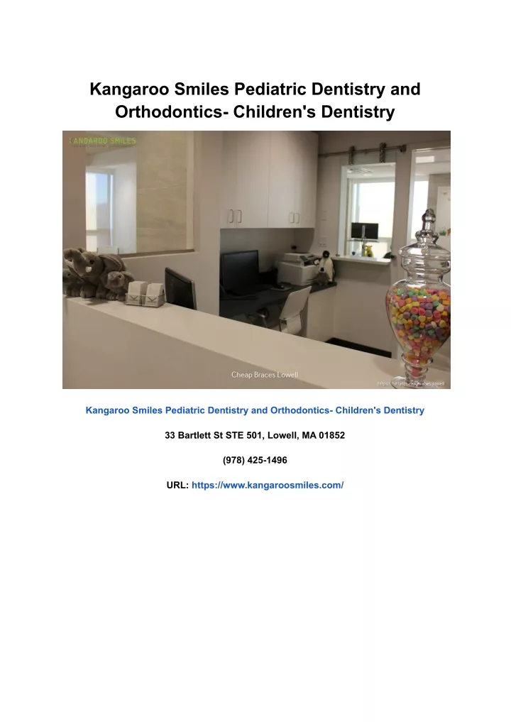 kangaroo smiles pediatric dentistry