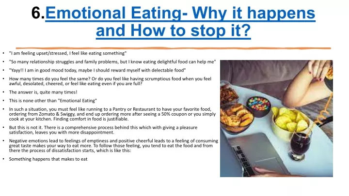 6 emotional eating why it happens and how to stop
