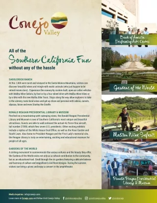 Conejo Top Attractions