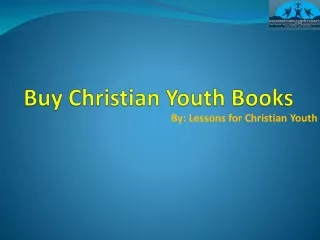 Want to Buy Christian Youth Books