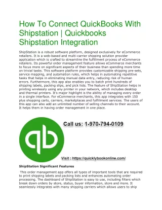 how to connect quickbooks with shipstation