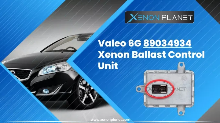 valeo 6g 89034934 xenon ballast control unit