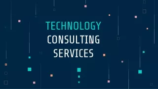 technology consulting services