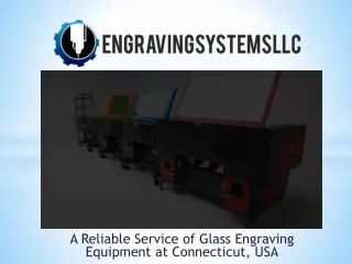 Glass Engraving Equipment