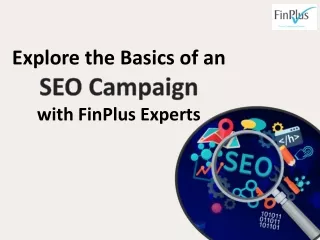 Explore the Basics of an SEO Campaign with FinPlus Experts