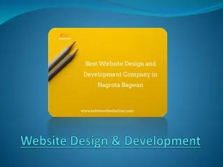 website design development