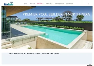 Swimming Pool Contractors in Gurgaon | Blurain