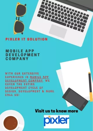 Mobile App Development Company | Pixler IT Solution