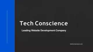 Web Development Company in Trivandrum | Tech Conscience