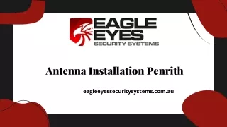antenna installation penrith