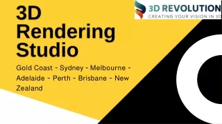 3D Rendering Studio - Australia | Book Us