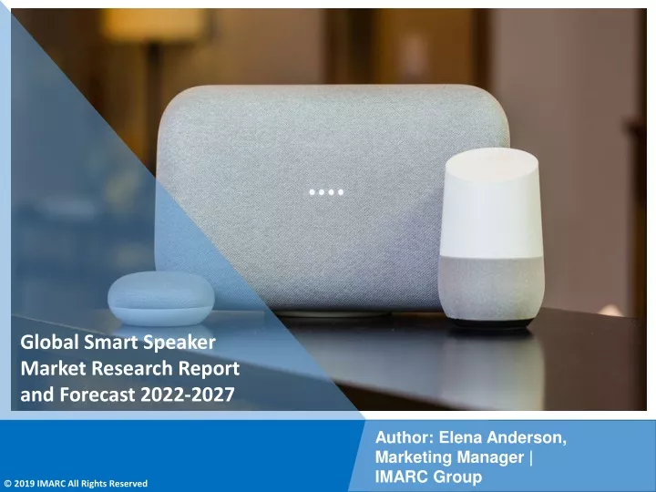 global smart speaker market research report