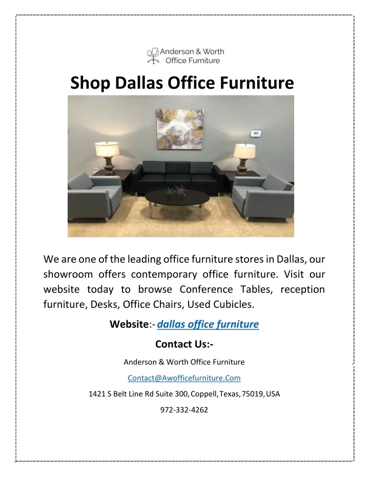 shop dallas office furniture