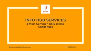 3 Most Common DME Billing Challenges