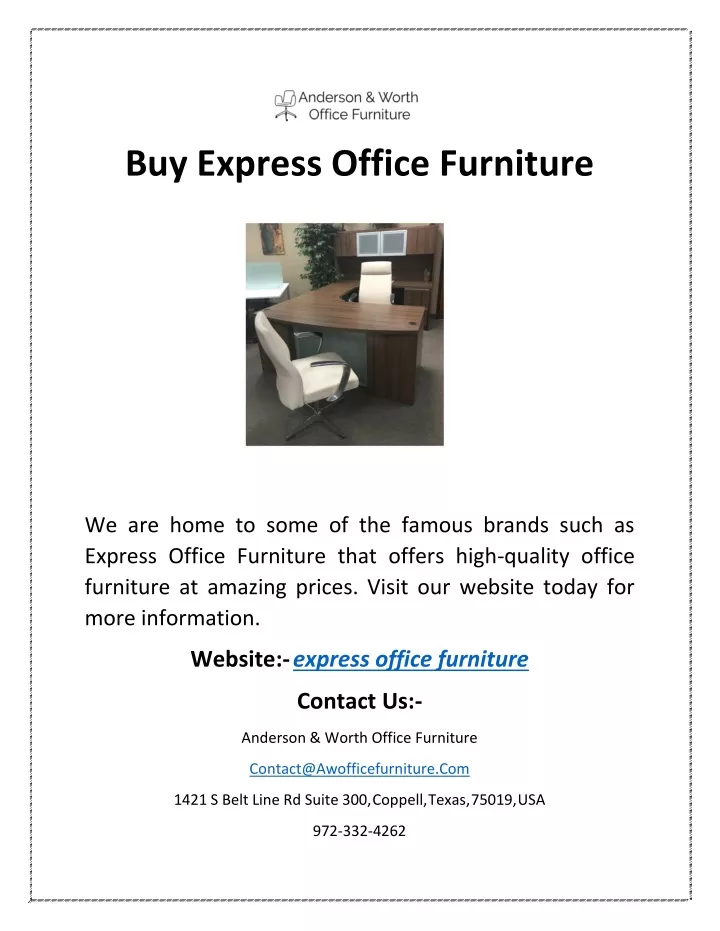 buy express office furniture