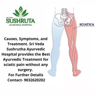 Best Ayurvedic Treatment for sciatic pain | Sushruta Ayurveda Hospital