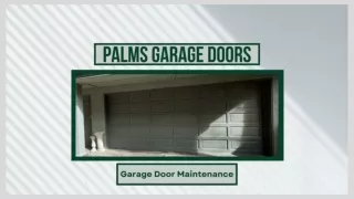 Palms Garage Doors - Pleasanton, CA - PPT