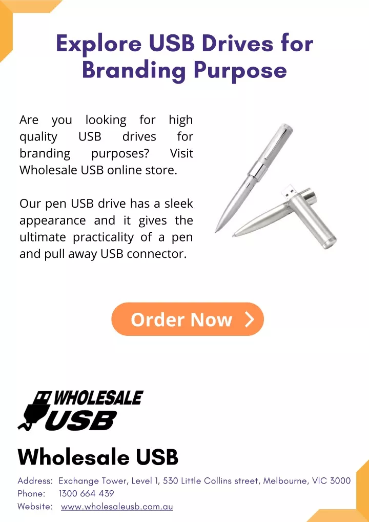 explore usb drives for branding purpose