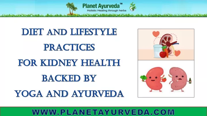 diet and lifestyle practices for kidney health