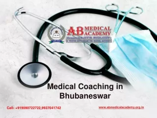 Medical Coaching in Bhubaneswar