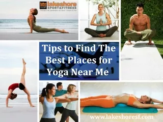 Best Places for Yoga Near Me Chicago