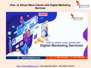 How  to Attract More Clients with Digital Marketing Services