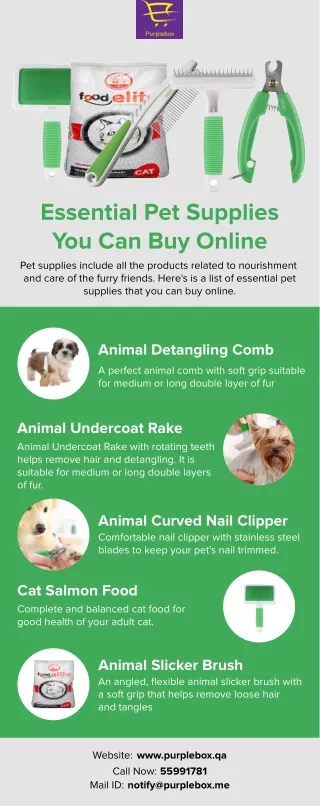 Essential Pet Supplies You Can Buy Online