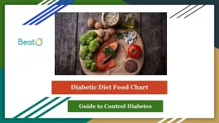 Diabetic diet chart and Food for Diabetes in India