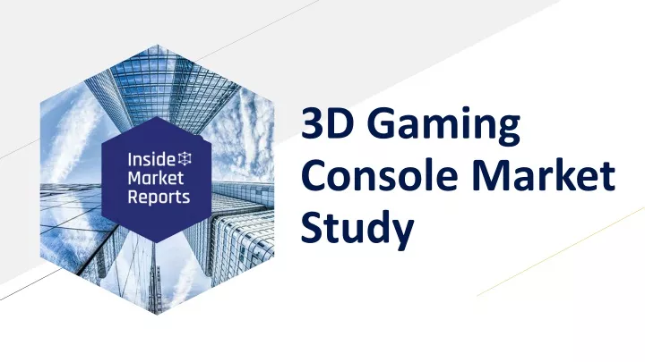 3d gaming console market study