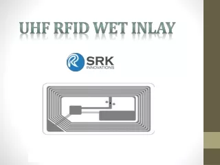 UHF RFID Wet Inlay