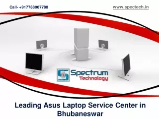 Leading Asus Laptop Service Center in Bhubaneswar