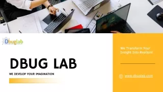 Dbug Lab is the Leading Wordpress Development Company in Chandigarh