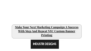 make your next marketing campaign a success with