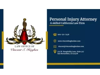Los Angeles Personal Injury Attorney – Vincent S. Hughes