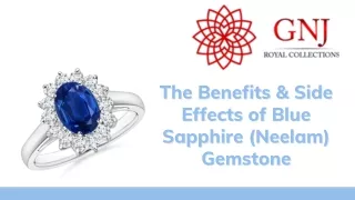 The Benefits & Side Effects of Blue Sapphire (Neelam) Gemstone